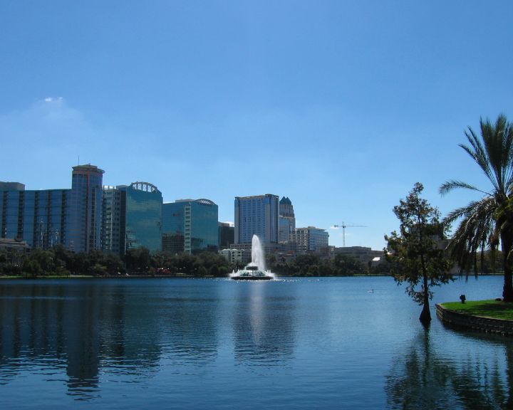 Lake Eola, Orlando, Florida